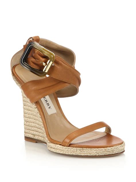 burberry shoes sandals|Burberry wedges summer sandals.